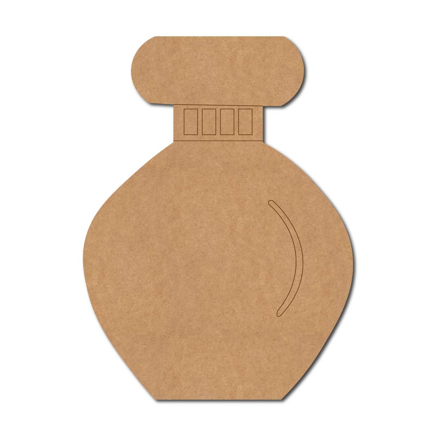 Perfume Bottle Pre Marked MDF Design 1