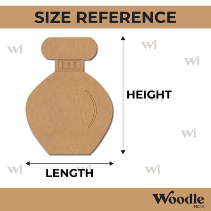 Perfume Bottle Pre Marked MDF Design 1