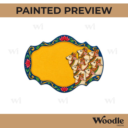 Pichwai Cow Pre Marked Base MDF Design 2