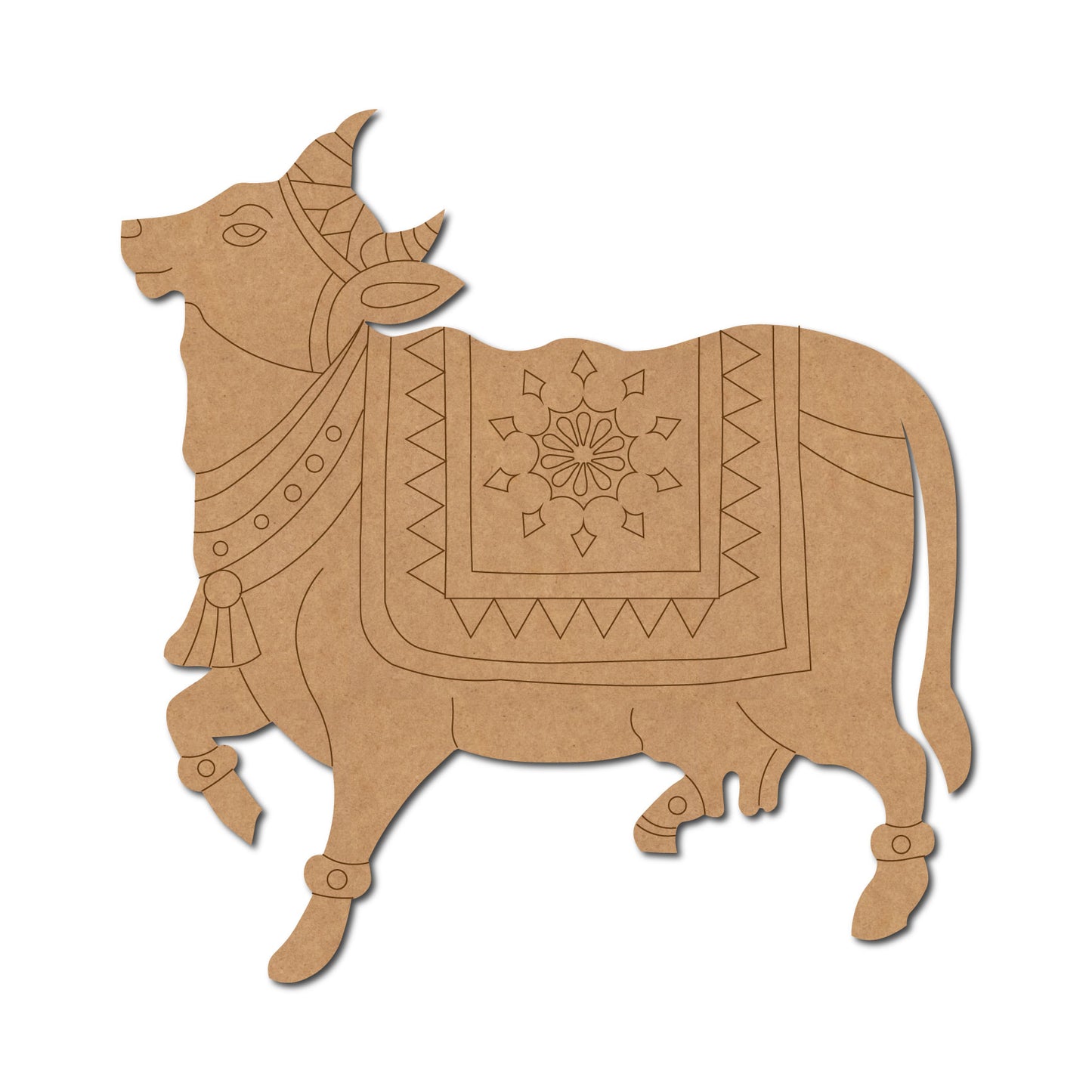 Pichwai Cow Pre Marked MDF Design 1