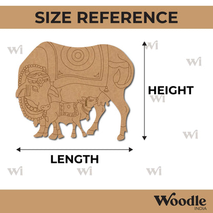 Pichwai Cow Pre Marked MDF Design 10