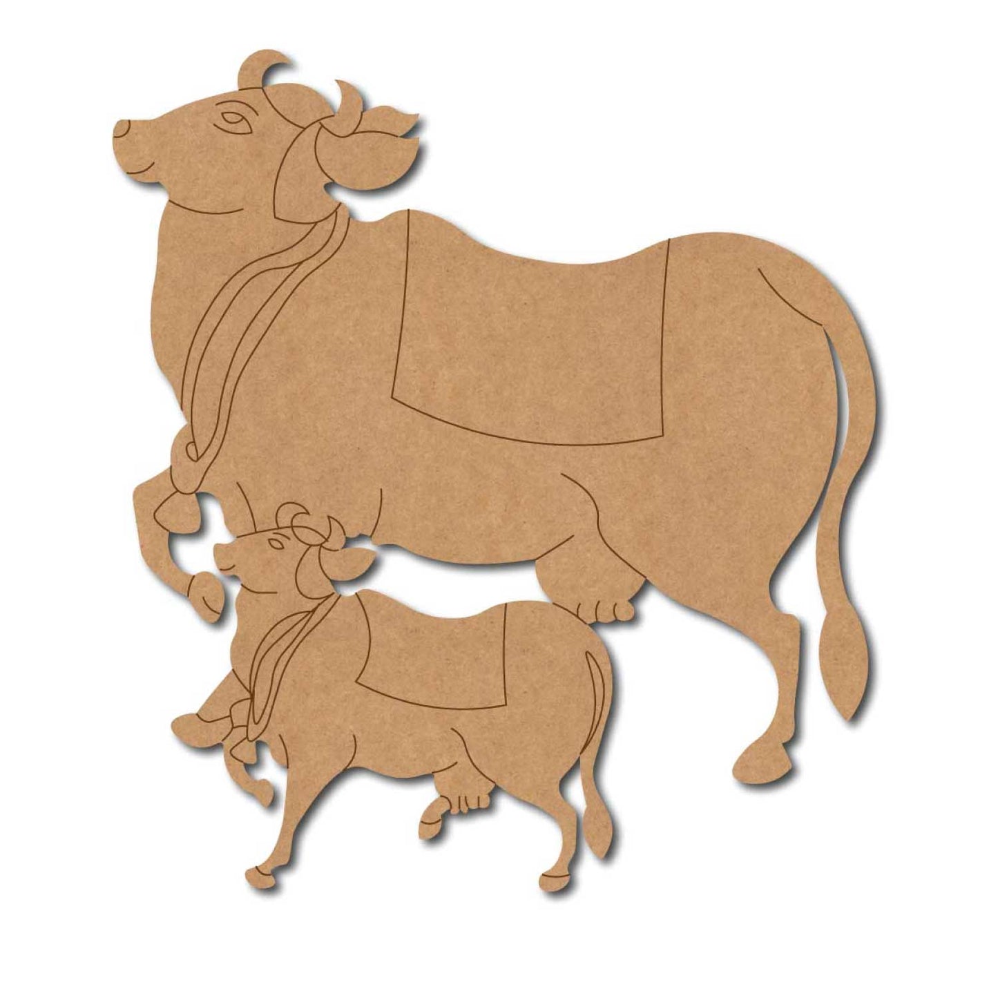 Pichwai Cow Pre Marked MDF Design 11