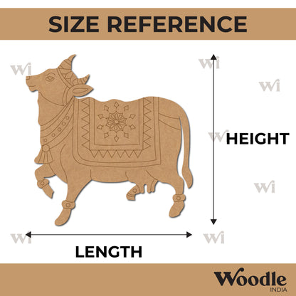 Pichwai Cow Pre Marked MDF Design 1