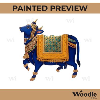 Pichwai Cow Pre Marked MDF Design 2