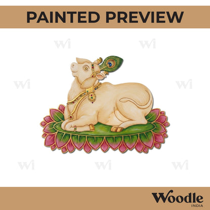 Pichwai Cow Pre Marked MDF Design 3