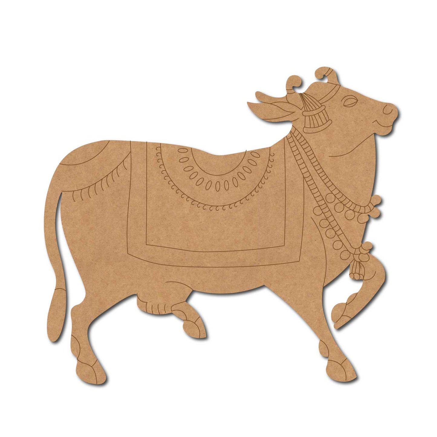 Pichwai Cow Pre Marked MDF Design 8