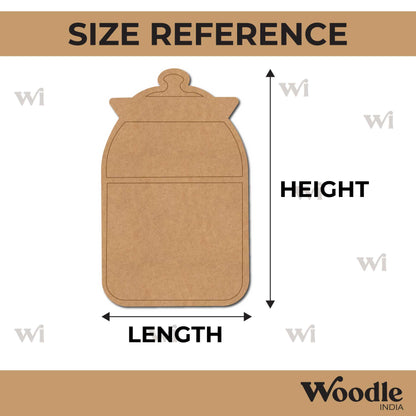 Pickle Jar Pre Marked MDF Design 1