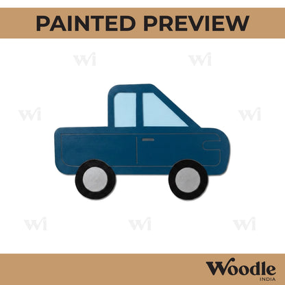 Pickup Truck Pre Marked MDF Design 2