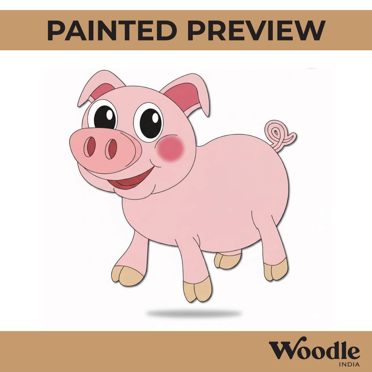 Pig Pre Marked MDF Design 2