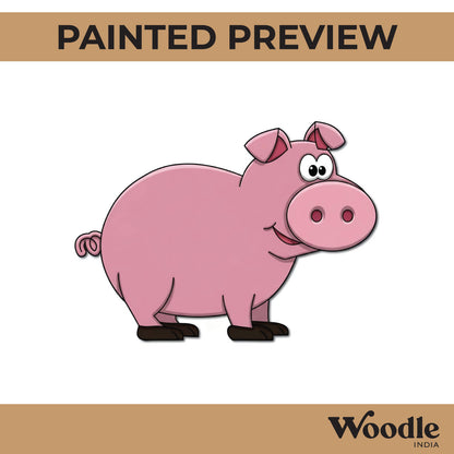 Pig Pre Marked MDF Design 3