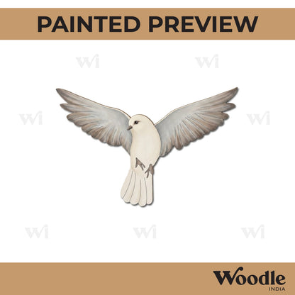 Pigeon Bird Pre Marked MDF Design 2