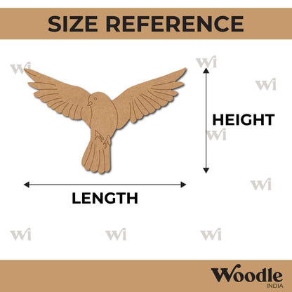 Pigeon Bird Pre Marked MDF Design 2