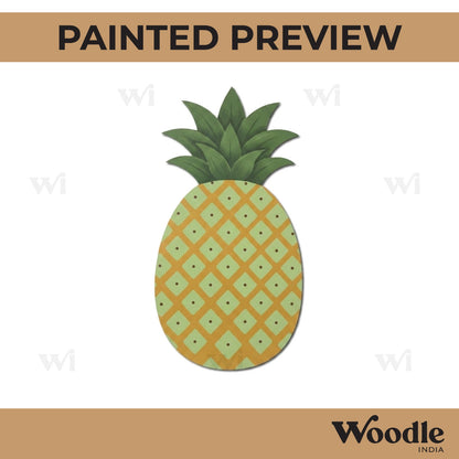 Pineapple Cutout MDF Design 1