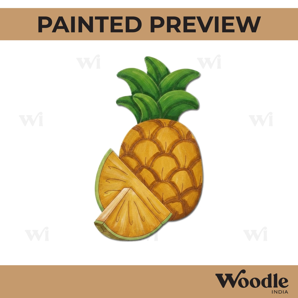 Pineapple Pre Marked MDF Design 3