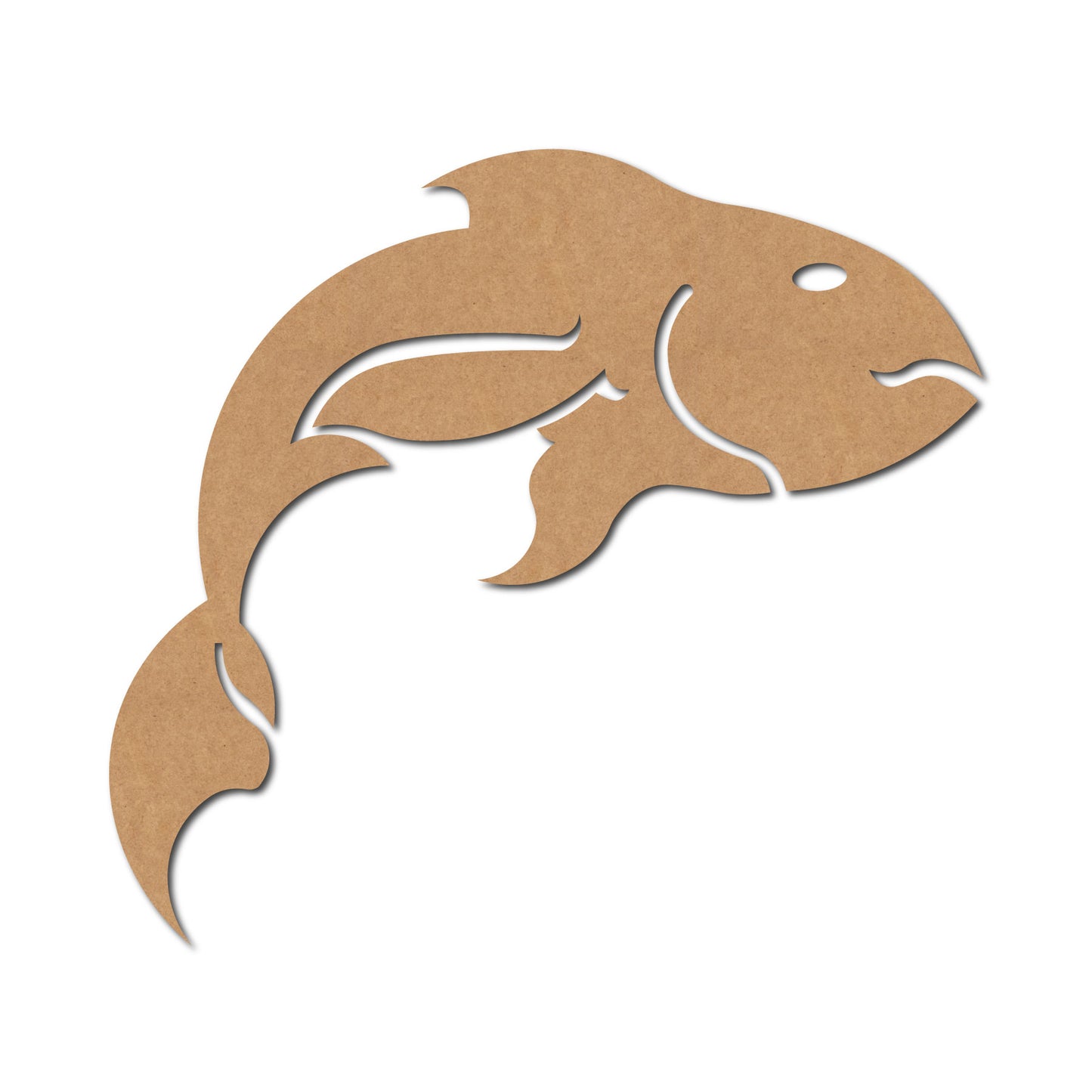 Pisces Zodiac Sign Cutout MDF Design 1