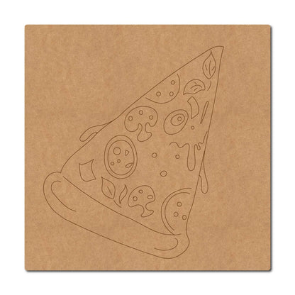 Pizza Pre Marked Base MDF Design 1