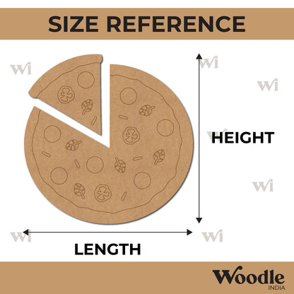 Pizza Pre Marked MDF Design 1