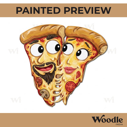 Pizza Pre Marked MDF Design 2