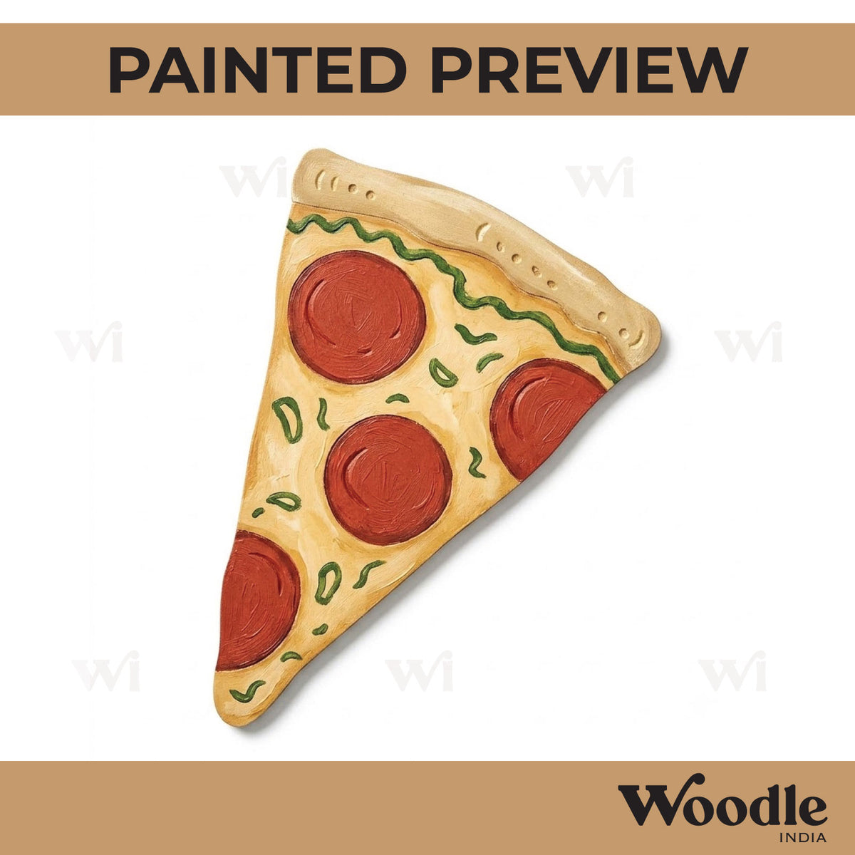 Pizza Pre Marked MDF Design 3