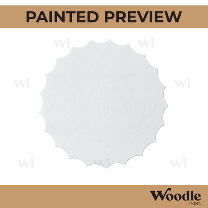 Plain Base Cutout MDF Design 1