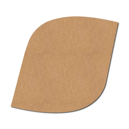 Plain Leaf Cutout MDF Design 1