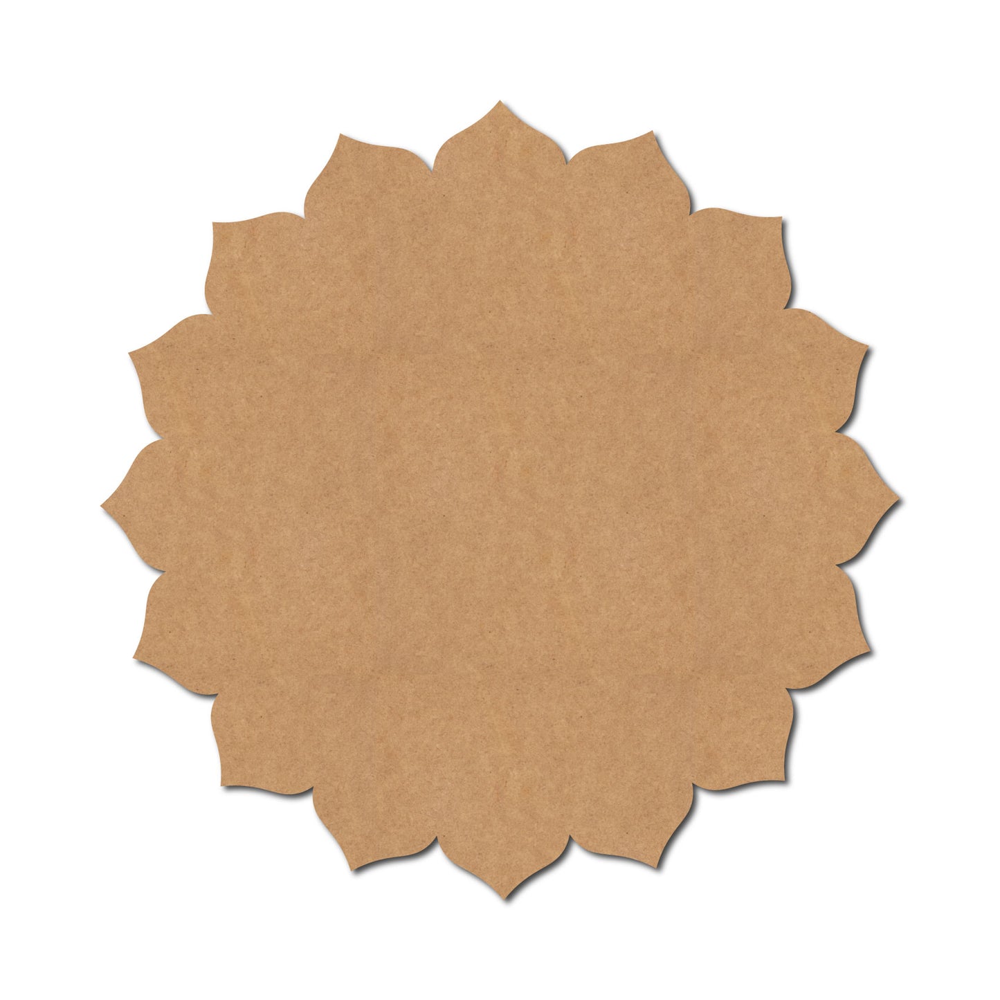 Plain Mandala Base Cutout MDF Design 1