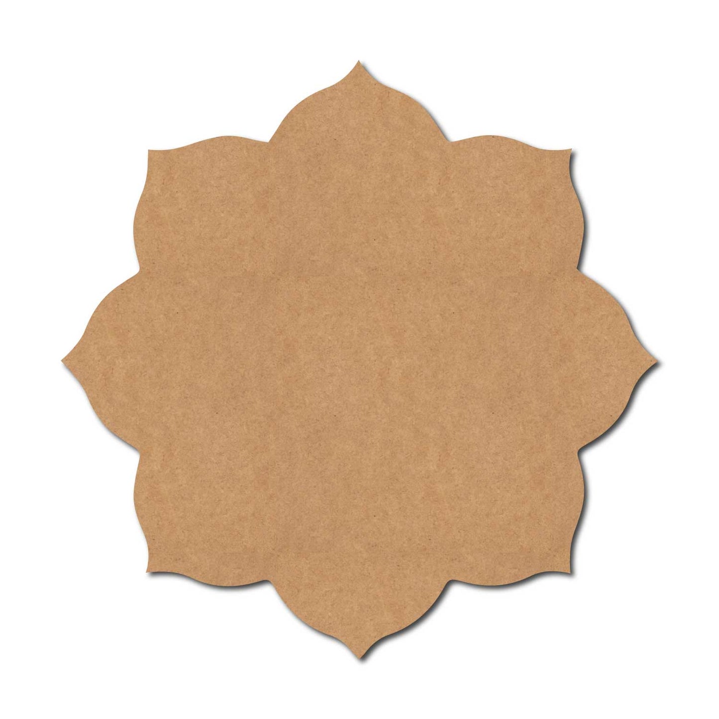 Plain Mandala Base Cutout MDF Design 3