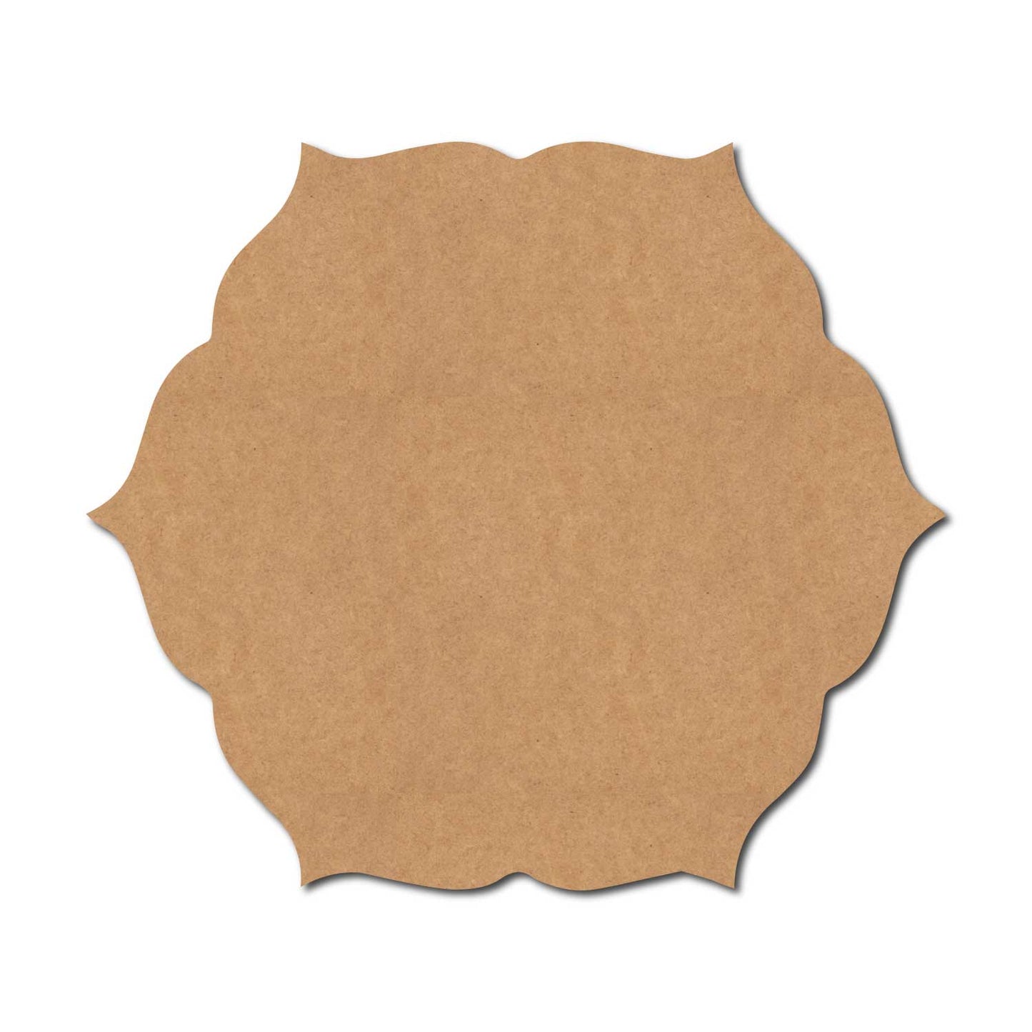 Plain Mandala Base Cutout MDF Design 4
