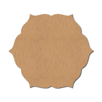 Plain Mandala Base Cutout MDF Design 4