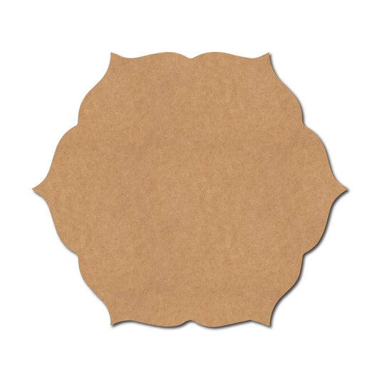 Plain Mandala Base Cutout MDF Design 4