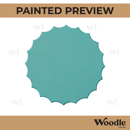 Plain Mandala Base Cutout MDF Design 5