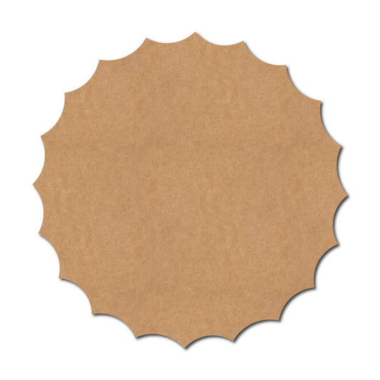 Plain Mandala Base Cutout MDF Design 5