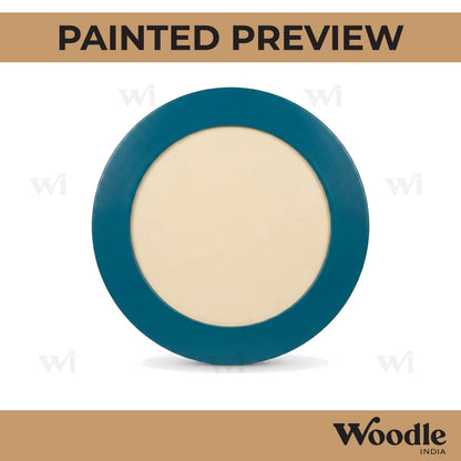 Plain Round Border Frame MDF Design 1