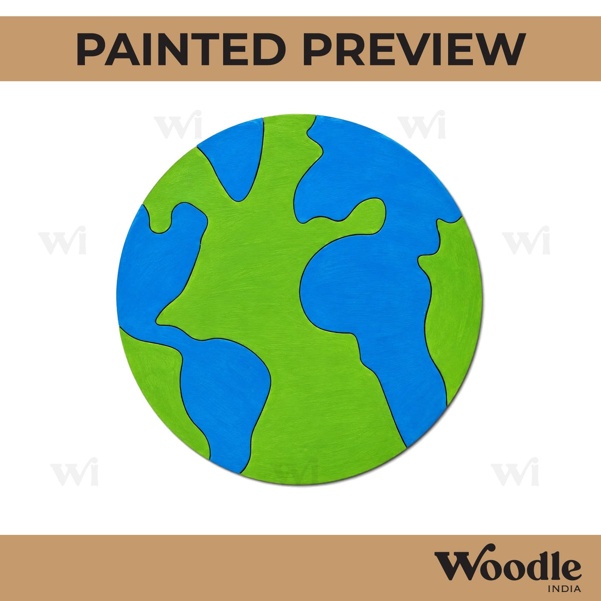 Planet Pre Marked MDF Design 1
