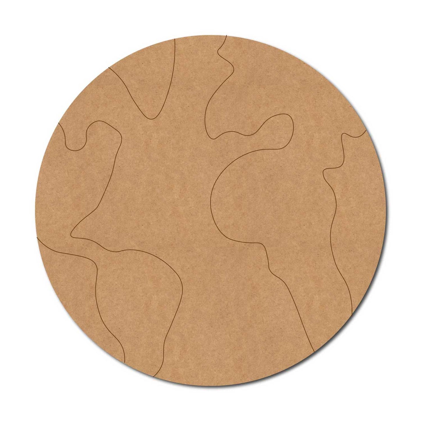 Planet Pre Marked MDF Design 1