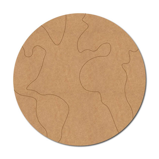 Planet Pre Marked MDF Design 1