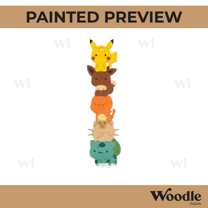 Pokemon Bookmark Pre Marked MDF Design 1