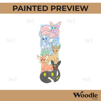 Pokemon Bookmark Pre Marked MDF Design 5