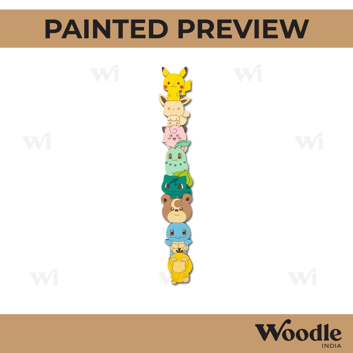 Pokemon Pre Marked MDF Design 1