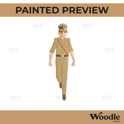Policeman Pre Marked MDF Design 3