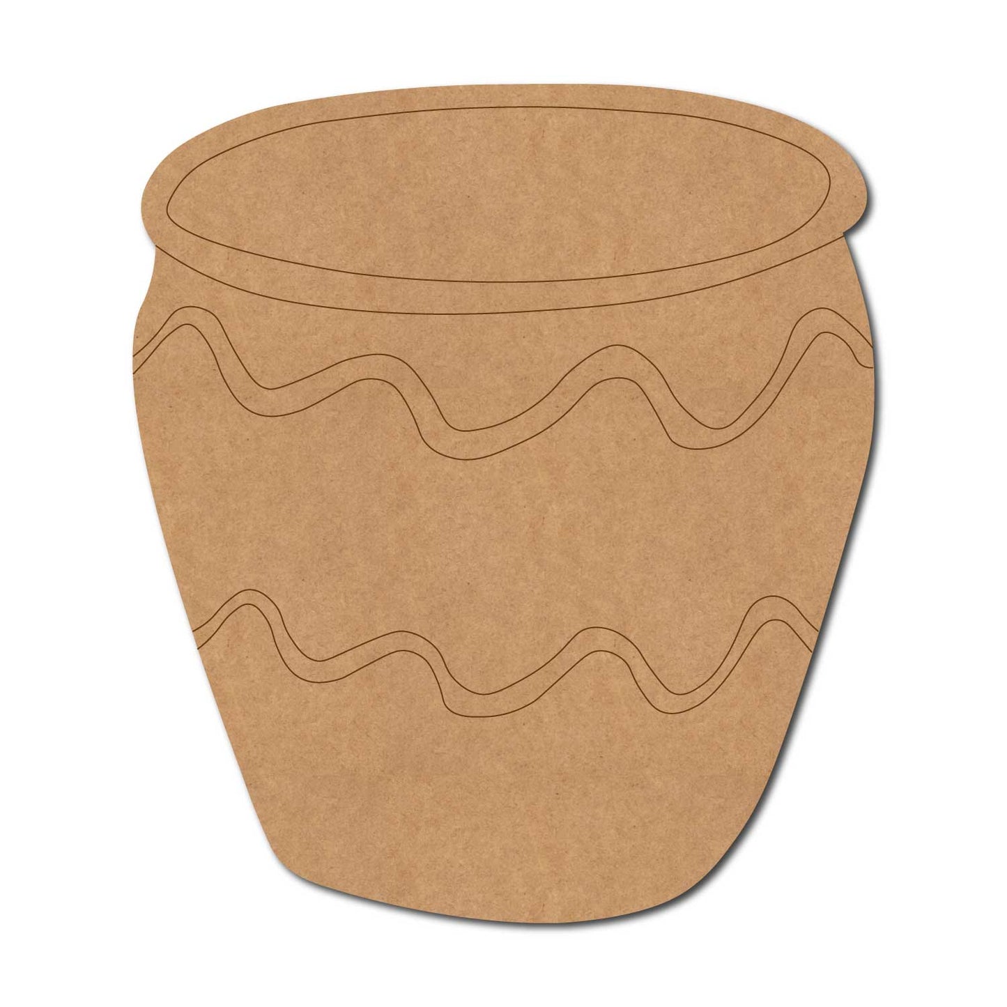 Pot Pre Marked MDF Design 1