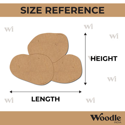 Potatoes Pre Marked MDF Design 1