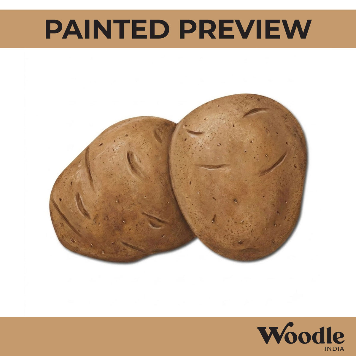 Potatoes Pre Marked MDF Design 2