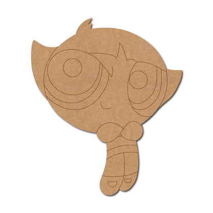 Power Puff Girl Pre Marked MDF Design 4
