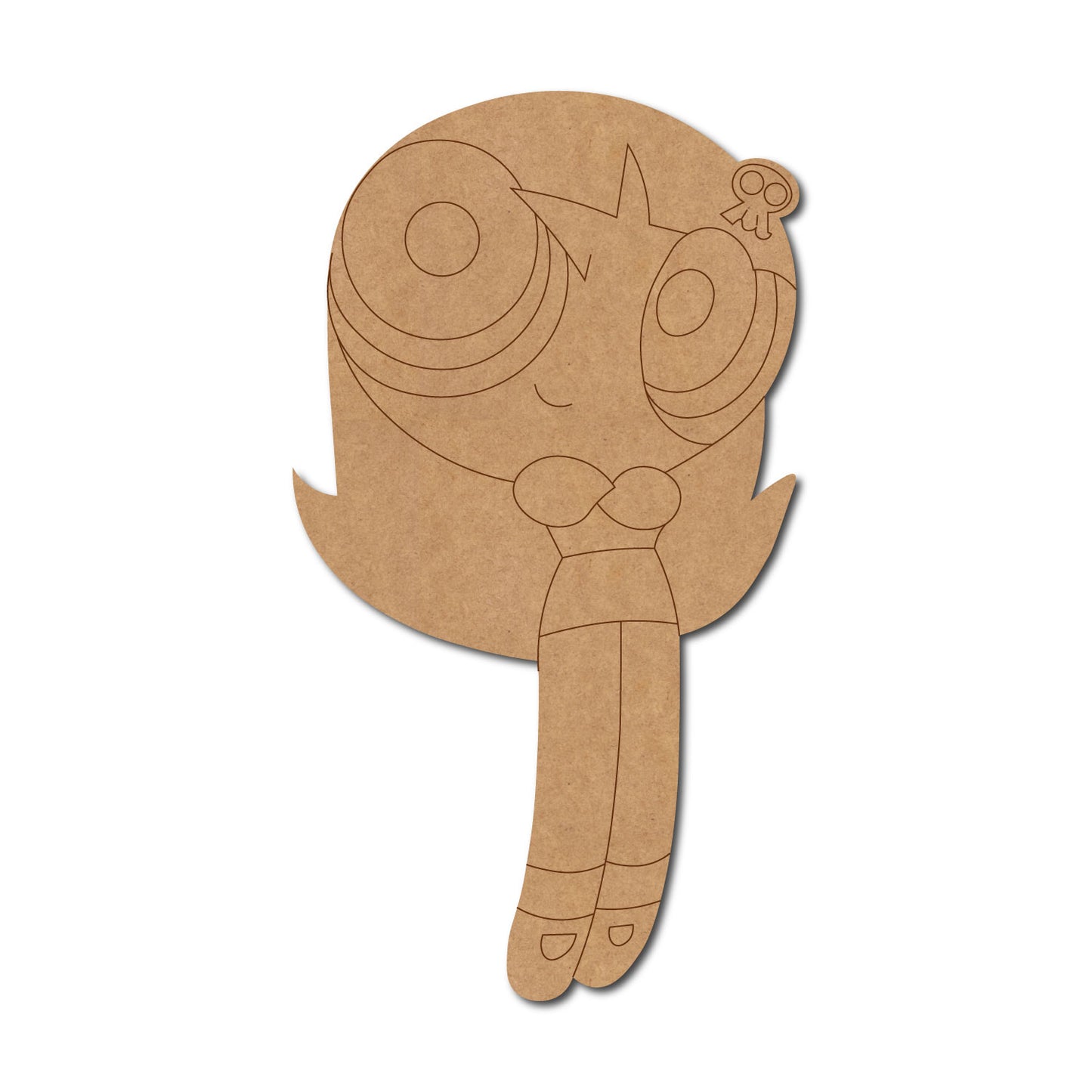 Power Puff Girl Pre Marked MDF Design 6