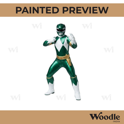 Power Rangers Cartoon Pre Marked MDF Design 1