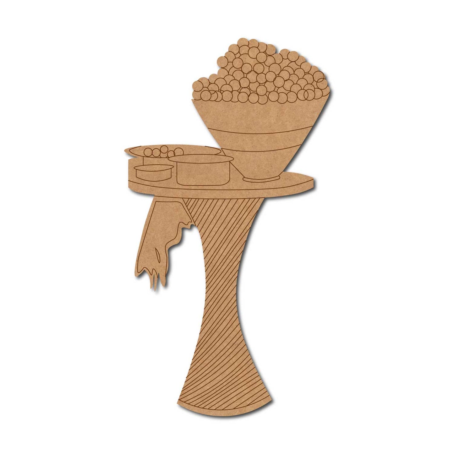 Prasad Laddus Pre Marked MDF Design 1
