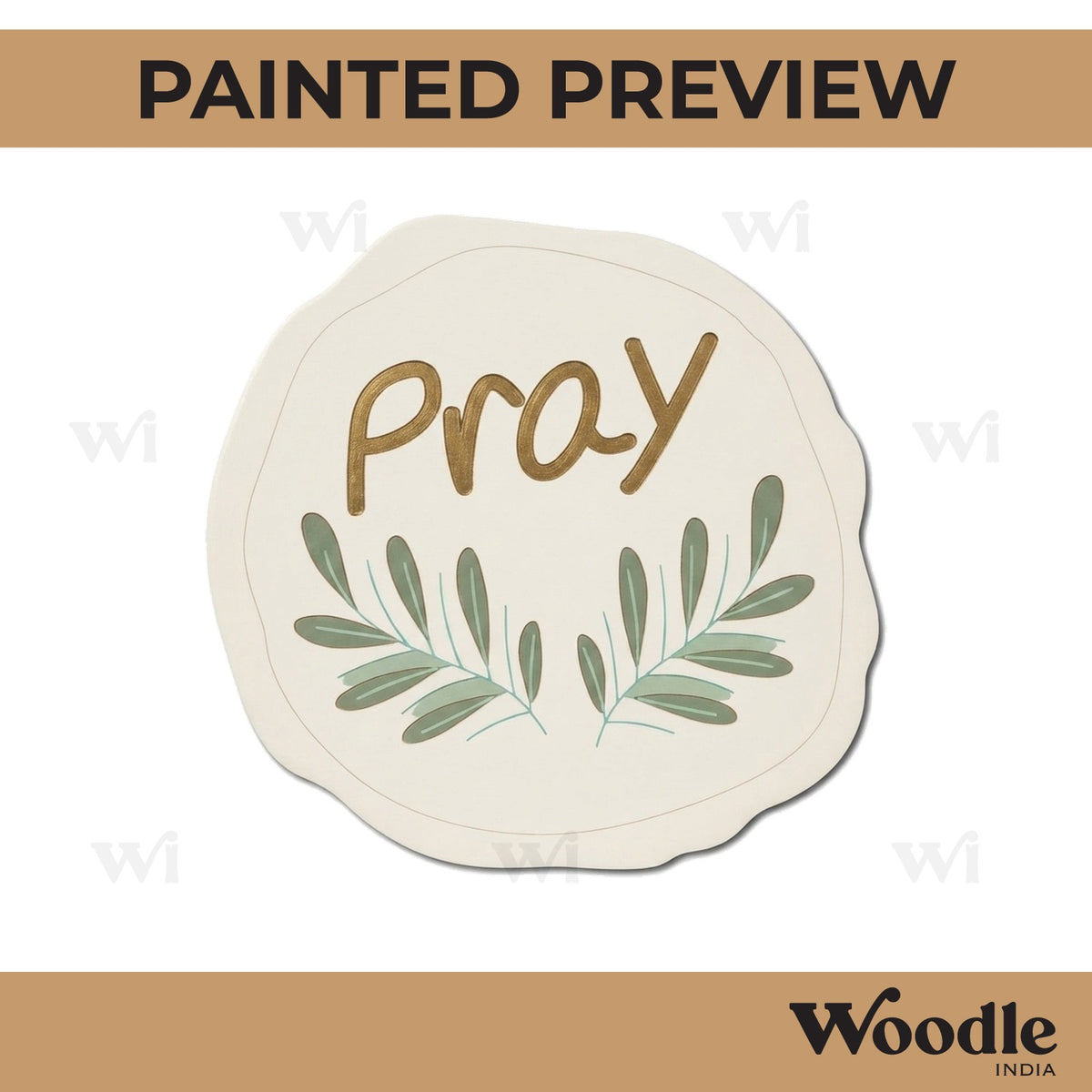 Pray Pre Marked Base MDF Design 1