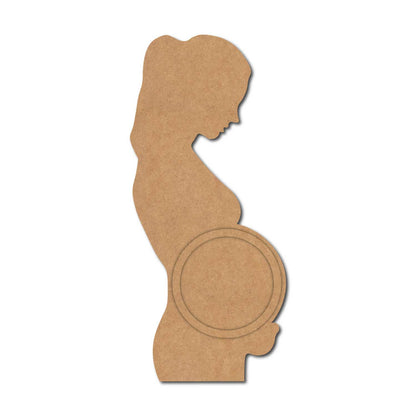 Pregnant Lady Base MDF Design 2
