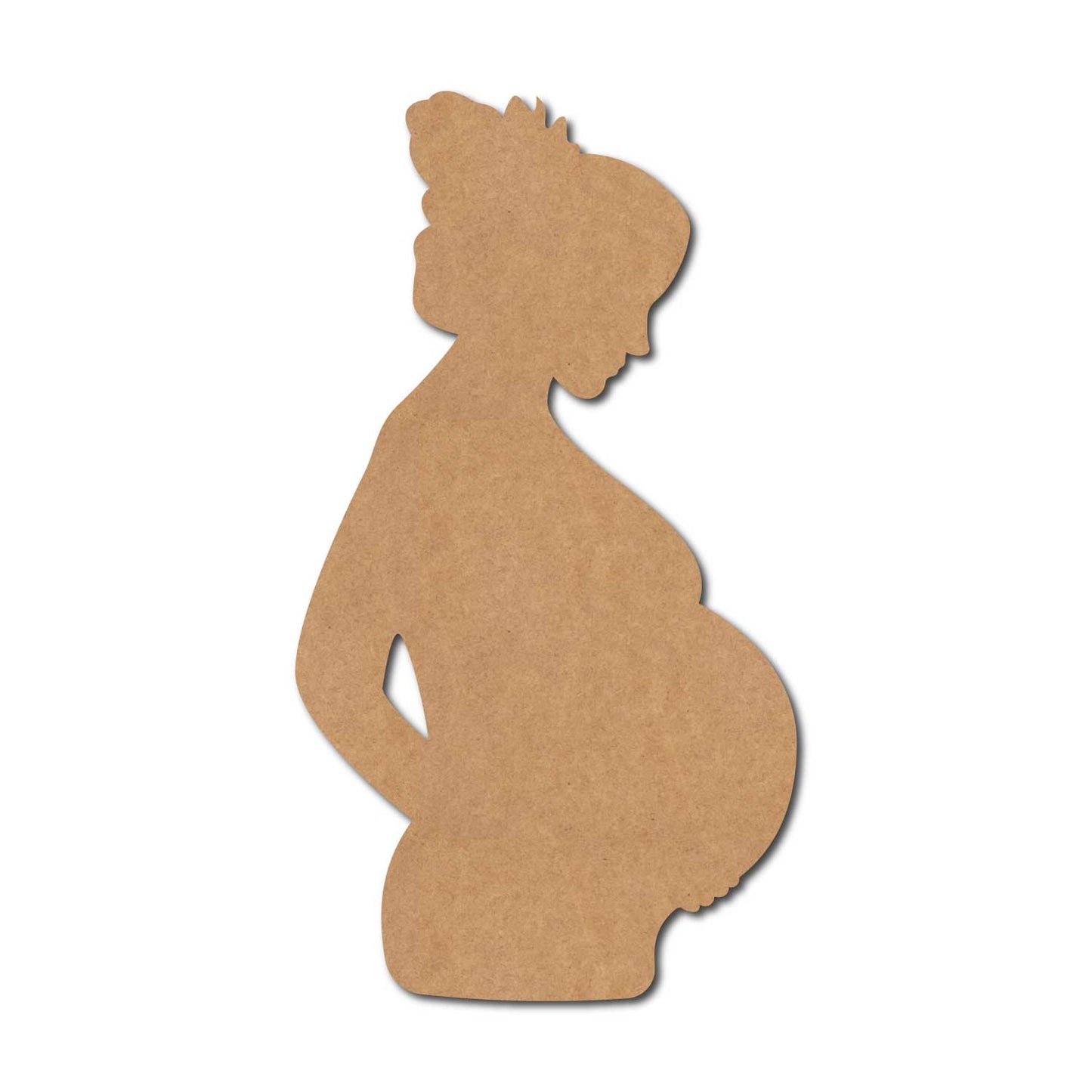 Pregnant Mother Cutout MDF Design 2